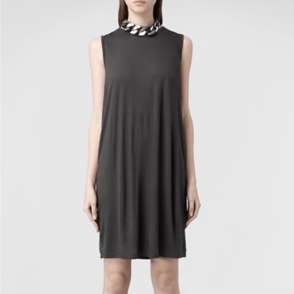 All Saints Rae Dress with Silk - Picture 1 of 9